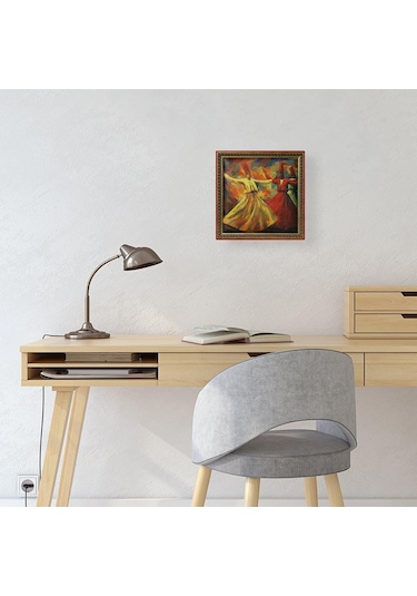 Semazen Tablo Çikolata Kutusu Takımı 25 Bölmeli 25x25 Cm