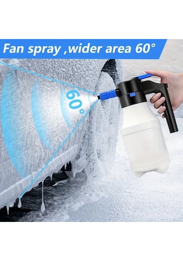Topshop1 Elektrikli 1 5 Litrelik Puskurtucu Araba Yikama Kopuk Sprey Kutusu Yuksek Basincli Ozel Fan Hava Basinci Genel
