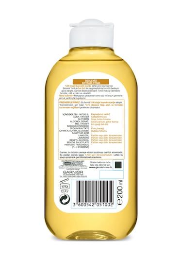 Garnier Botanik Temizleyici Besleyici Tonik 200 ML