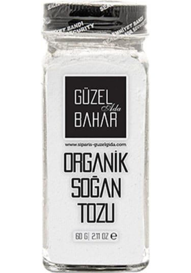 Güzel Gıda Organik Soğan Tozu 60 Gr