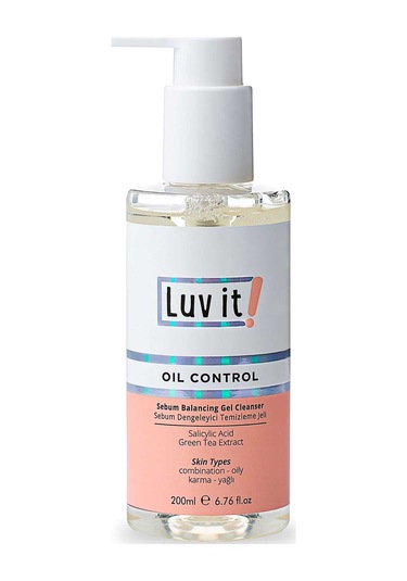 Luvit Sebum Dengeleyici Yüz Temizleme Jeli Karma Yağlı Ciltler 200 ML
