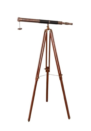 Denizcilik Grubu-marine Pirinç Aksesuar-trıpodlu Teleskop-160x75
