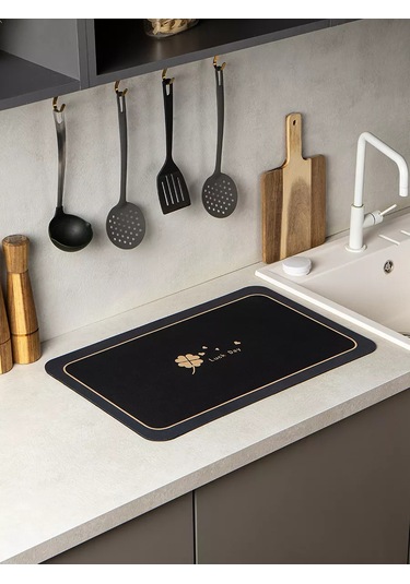 Kitchen Mat Bulaşık Paspası 267899288 Siyah