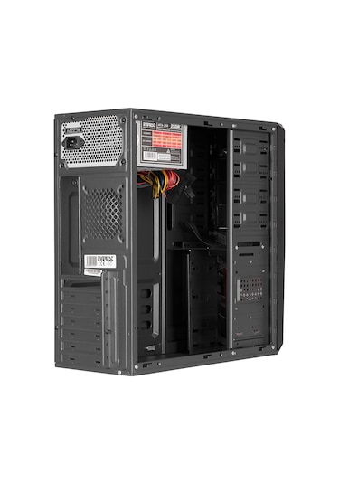 Everest 720R Peak 250W 2 Sata Mesh Midi Tower Bilgisayar Kasası Siyah