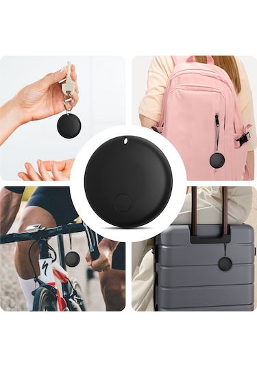 Symbee F08 Android Cihazlar İçin Bluetooth Takipçi - Google Onaylı Anahtar/valiz/esya Bulucu, "cihazı Bul" Uygulamasıyla Uyumlu, Siyah 1 Adet