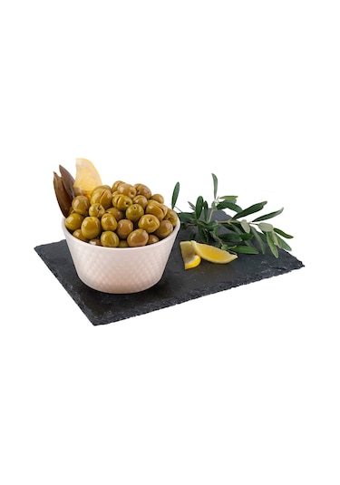 Yöre Hatay Halhalı Taş Kırma Yeşil Zeytin 2 KG