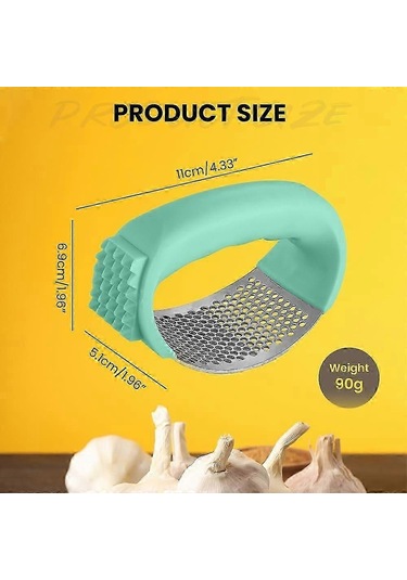 Paslanmaz Çelik Sarımsak Ezici, 2024 Yeni Paslanmaz Çelik Sarımsa Çok Renkli