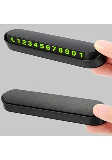 Tüm Araçlara Uyumlu Araç Numaratör Parkmatik Araba Park Tel Oto