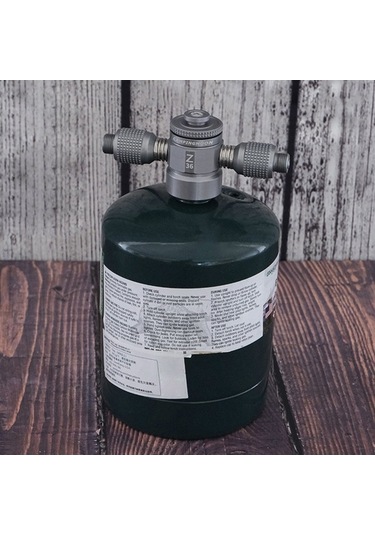 Tongxida 3 Lü Kamp Gazı Adaptörü - Hafif, Dayanıklı, Çok Renkli Yapı Çok Renkli