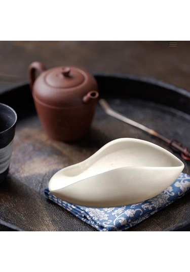 Suntek Ev Büfe Beyaz Için Seramik Dozaj Kabı Porselen Tek