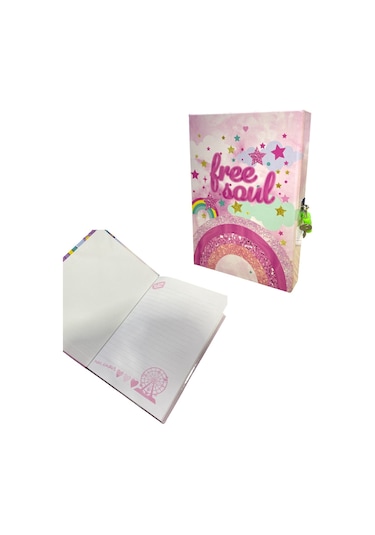 Onas Ns-58 Kilitli Hatıra Defteri 13 X 19 Cm 48 Ypr. Çizgili