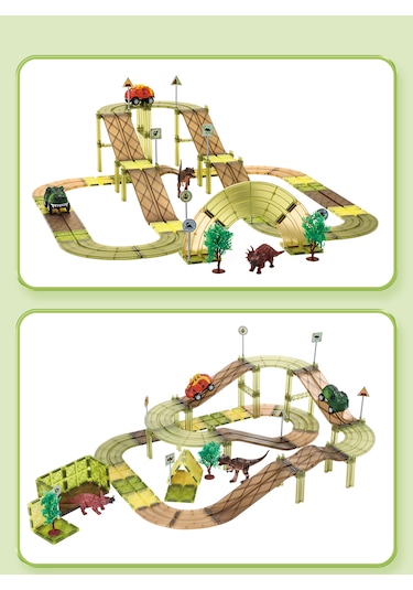 Racing Car 80 Parçalı Premium Manyetik Oyuncak/bloklar Seti Arab