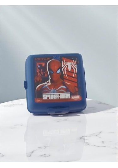 Spiderman Beslenme Kabı Pam Mavi