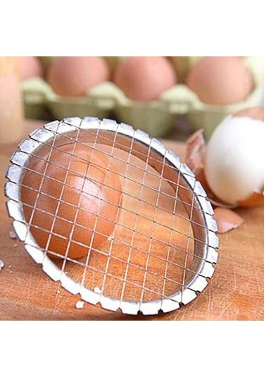 Çelik Yumurta Kesici Sebze Kesici Meyve Salatası Kesici Patates Kesici A0v2 Diğer