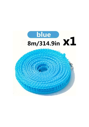 Mavi 1pc Kalınlaştırılmış Çamaşır İpi, Yükseltilmiş Taşınabilir Kalınlaştırılmış Çama Kurutma İçin Çamaşır Kurutma Askısı 56408671 Mavi