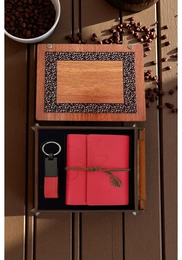 Deri Defter Hediye Seti