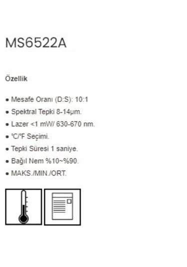 Mastech Ms6522a Termometre