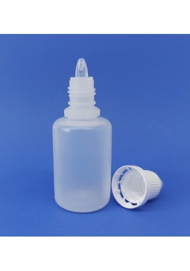 100 Adet - 30 Ml Boş Plastik Likit Şişe Mürekkep-Kolonya Şişesi