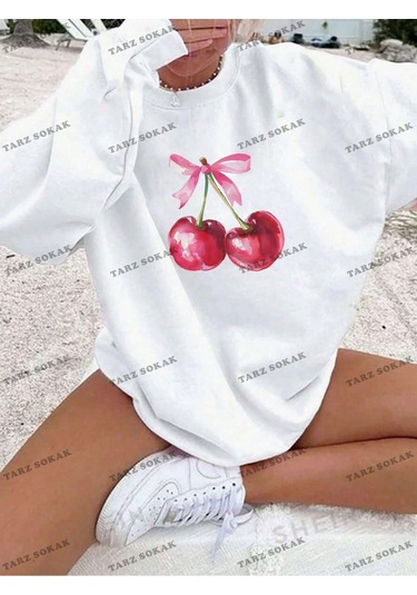 Y2k Yeni Sezon Ssweat Harajuka Kuromi Retro Kod 1117-trzksw3907 Beyaz