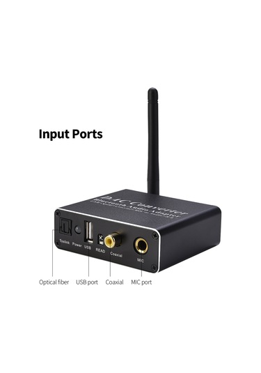 Reedark Nk-q8 Dac Ses Dönüştürücü: Yüksek Kaliteli Ses, Bluetooth 5.0, Uzaktan Kumanda Ve Çoklu Giriş Seçenekleri