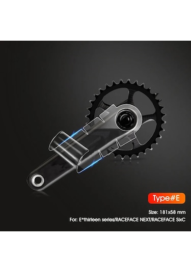 D-bisiklet Krank Koruyucu Etiketler Çıkartmaları Yol Bisikleti Yapışkanlı Tph Filmi Sram/shıman0 Bisiklet Aynakol Koruyucu Çıkartmalar Parçaları Şeffaf