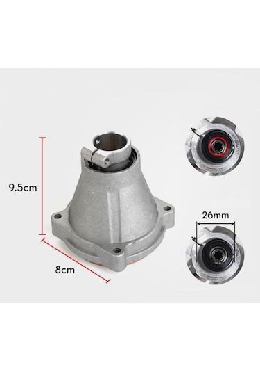 Suntek Magideal Biçme Makinesi Bağlantı Plakası Yan-26-tüp-7t