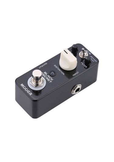 Mooer Black Secret Mikro Mini Distorsiyon Elektro Gitar Siyah