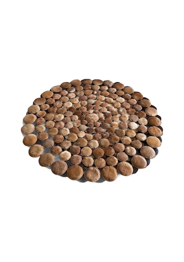 Özel Tasarım Doğal Deri Halı