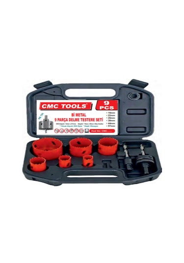 Cmc Bı Metal 9 Parça Delme Testere Setı