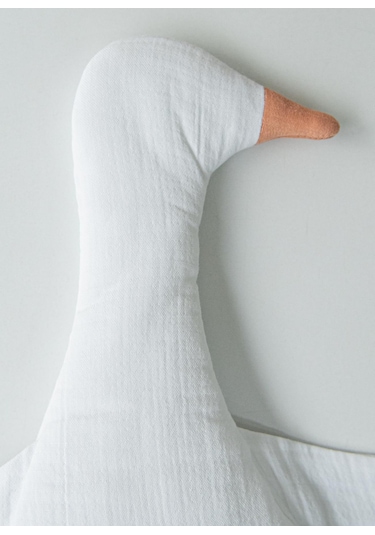 Organik Morton Ördek Uyku Arkadaşı Beyaz Beyaz