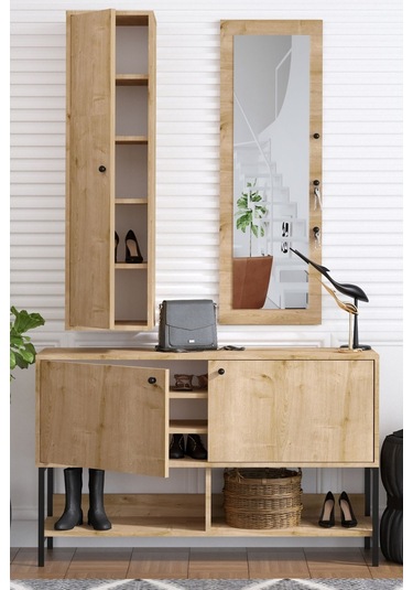 Decormet Chumo Ayakkabılık Safir Meşe- Dec-20052 Çok Renkli