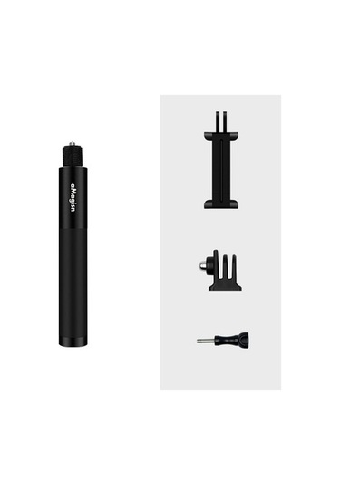 Tongxida Amagisn 70cm Dijital Çekmeli Selfie Çubuğu Spor Kamera Aksesuarları, Çubuk + 1/4 Dönüş 3 Çene + Vida + Telefon Klipsi
