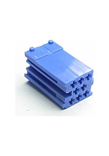 Mini İso Soket Mavi 8 Pin