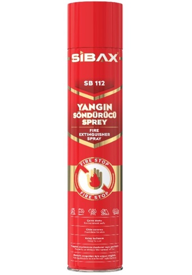 Sibax Sb112 Yangın Söndürme Spreyi 1000 Ml