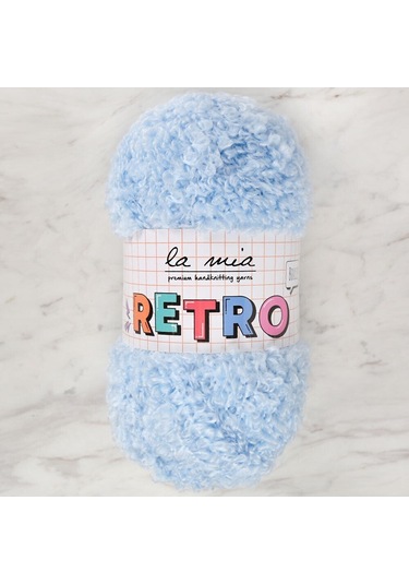 La Mia Retro Bebe Mavi El Örgü İpi - Lm0513