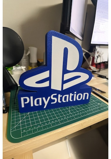 Playstation Dekoratif Led Aydınlatma Mavi Çok Renkli