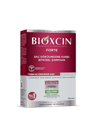 Forte Saç Dökülmesine Karşı Bitkisel Şampuan Tüm Saç Tipleri 300 Ml