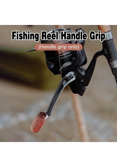 Pazly Tutacağı Sapı Makarası Kaymaz Pratik Düğme Dönme Balıkçılık Ahşap 3 Adet Xx