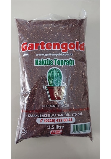Gartengold Kaktüs Toprağı 2.5 L 1 Adet