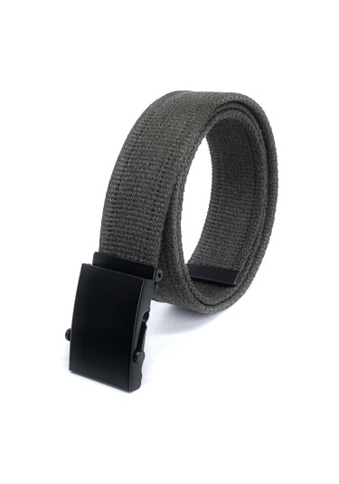 Unisex Siyah Tokalı Kolon Kemeri 4cm Yeşil Yeşil