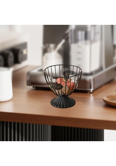 Homyl Kapsül Tutucu Pratik Kahve Pod Düzenleyici Tezgah Ofis Siyah