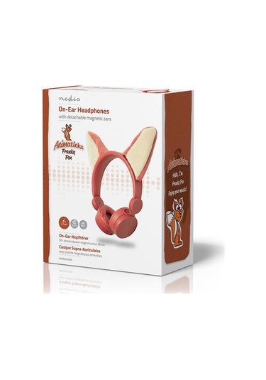 Nedis HPWD4000OG Animaticks Kulak Üstü Çocuk Kulaklığı