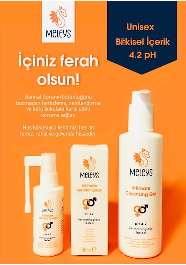 Meleys İntimate Genital Sprey 2 x 50 ML