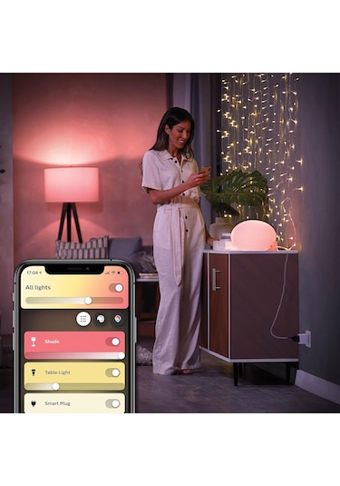 Philips Hue Hue Işık Sistemleri Için Akıllı Priz, Lambaları Kontr