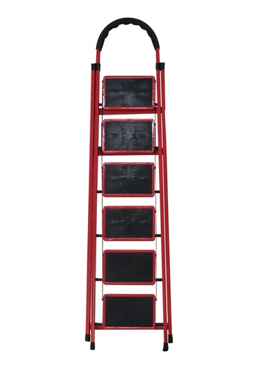 Safir Serisi Patika 6 Lı Ev Tipi Katlanır Merdiven Bahçe, Ofis, Ev İçin Dayanıklı 1 Adet