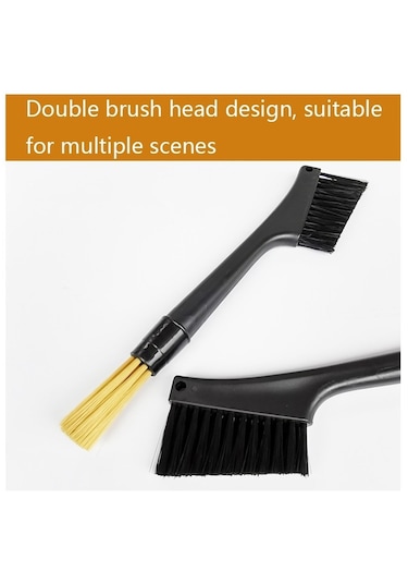 Cc Ggball Lm 2 Pcs Kfs-04 Çift Uçlu Yumuşak Bristotlu Kahve Makinesi Temizleme Fırçası