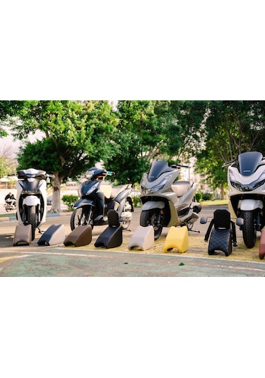 Honda Dio-activa Motosiklet Çocuk Koltuğu,emniyet Kemerli Deri