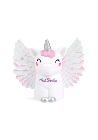 Martinelia Uçan Unicorn Figürlü Kız Çocuk Dudak Balm Beyaz