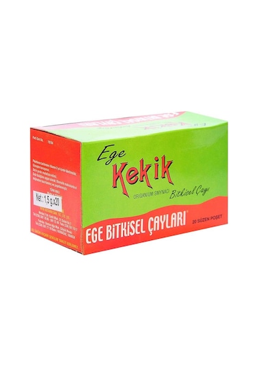 Ege Lokman Kekik Otu Bitki Süzen Poşet Çay 20'li