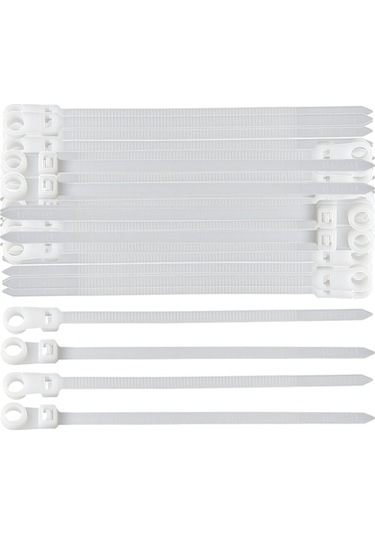 Pazly Tel Suntek Sarar Kablo Fermuarları Bağı Adet 4,8-mm-x-200-mm 100 Ol